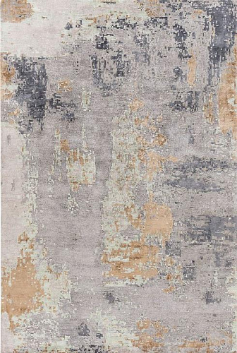 Hand-Knotted Abstract Rug