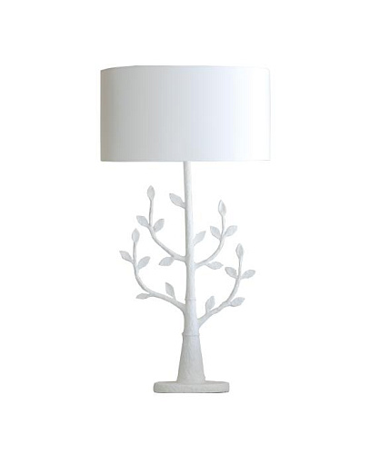 Millana Table Lamp in Chalk Finish