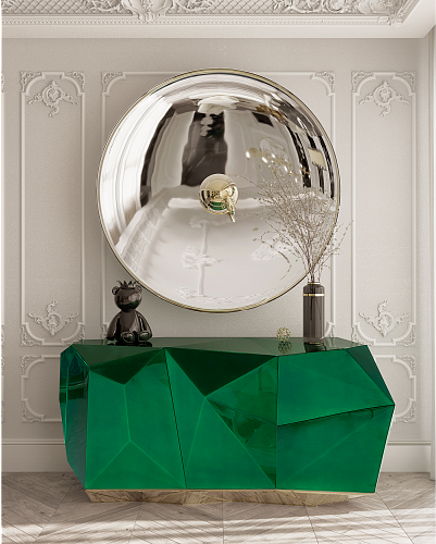 Prism Emerald Designer Sideboard