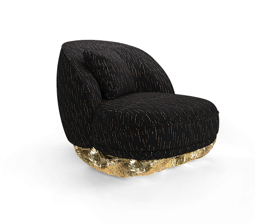 Black Luxe Armchair
