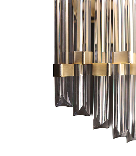 Art Deco Crystal Wall Sconce