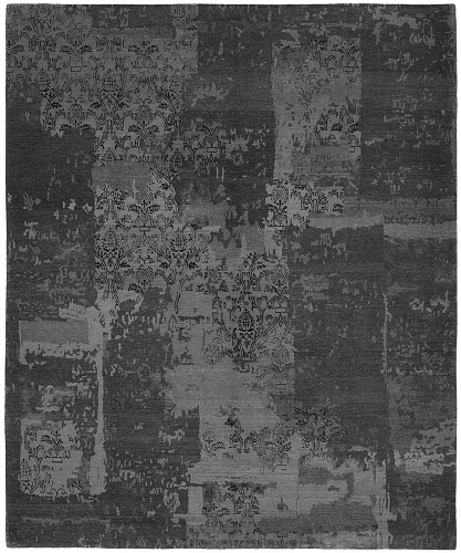 Boro 10 Black Rug