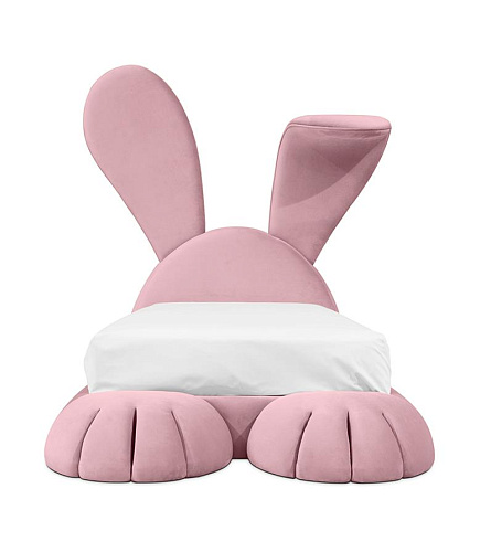 Cozy Rabbit Pink Bed