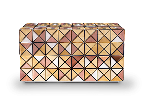 Pixelated Designer Bedside Table