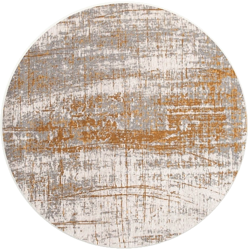 Columbus Gold 8419 Round Rug