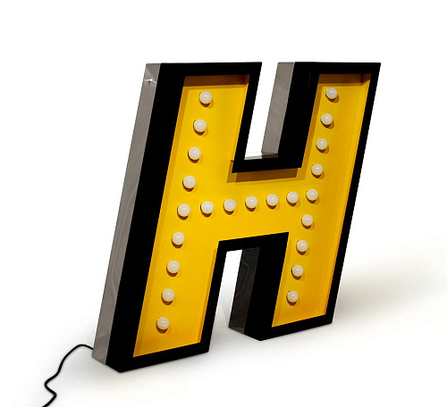Illuminated Alphabet H