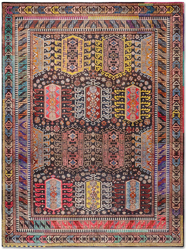 Original Natural Black Luxury Rug