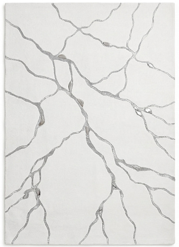 Vein Marble White Rug