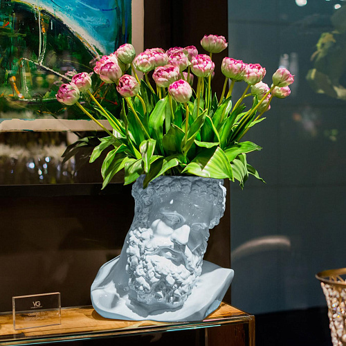 Hercules Sculpted Vase