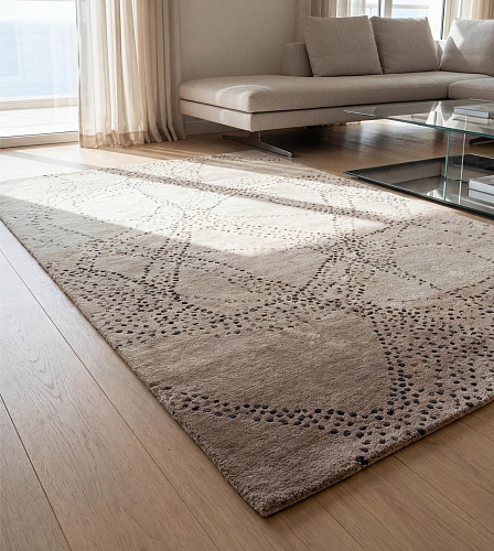 Pale Network Rug