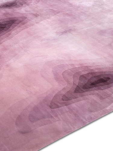 Ocean Lilac Luxury Hand-Knotted Rug