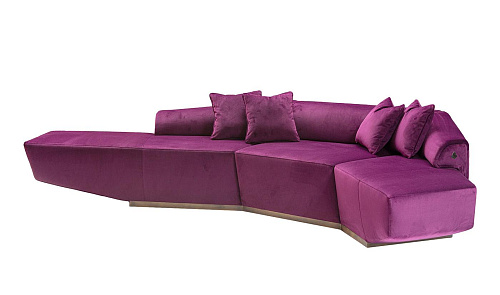 Dubhè Modular Sofa in Fuchsia Tone