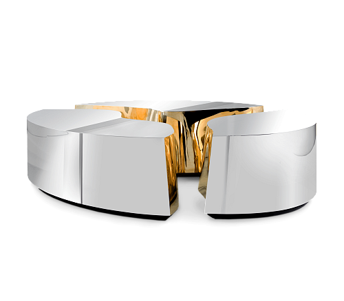 Fissure Oval Coffee Table