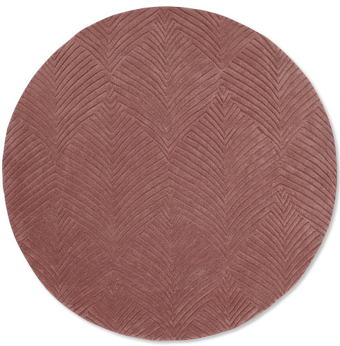 Folia Mink 38902 Circle Rug