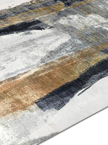 Green Rust Hand-Woven Rug