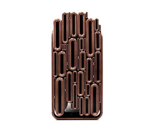 Ellipse Copper Cabinet