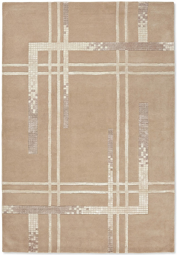 Ivory Blueprint Rug