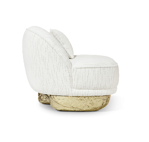 White Luxe Armchair