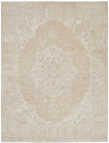 Classic Medallion Ivory Rug