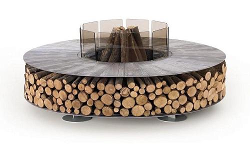 Zero Texture Fire Pit