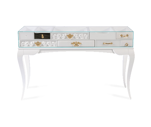 Windsor White Designer Console
