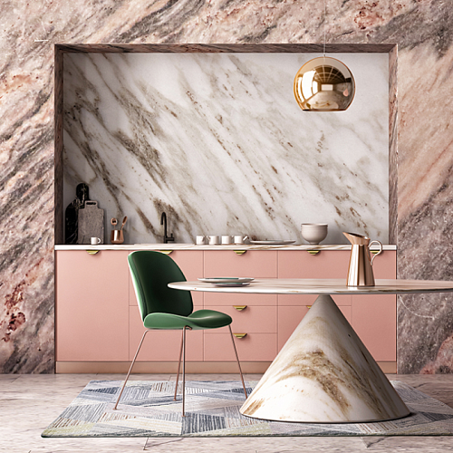 Modern Machine Woven Rug