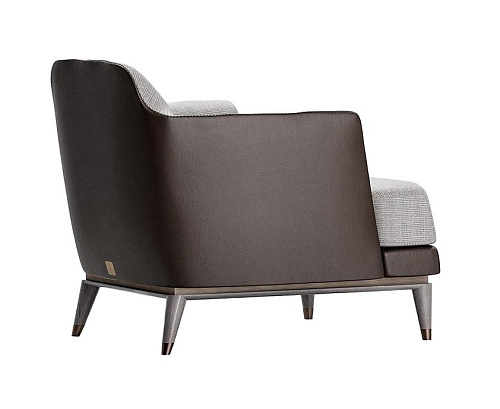 Contemporary Blue Moon Armchair
