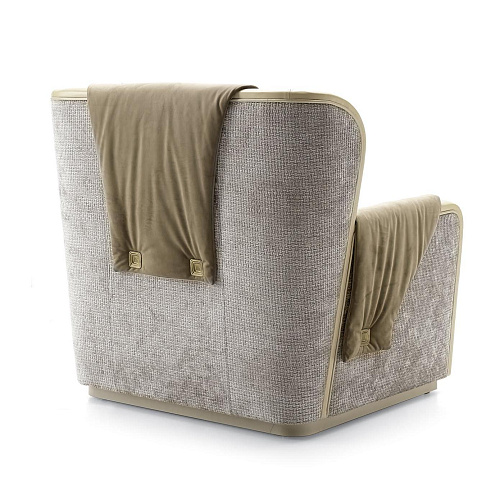 Oliver Elegant Beige Armchair