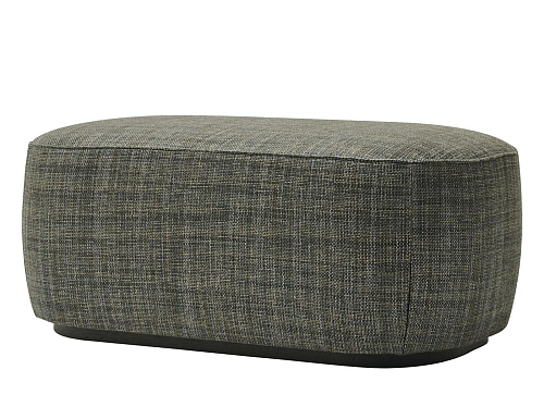Alma Grey Large Pouf