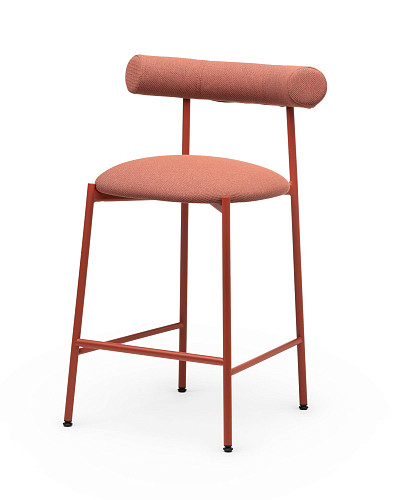 Pampa Red Bar Stool