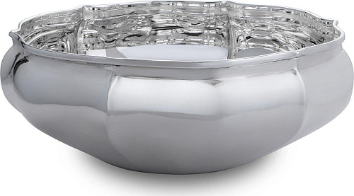 Elegant Silver-Plated Table Bowl
