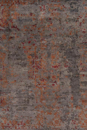 Hand-Knotted Bamboo Silk Rug