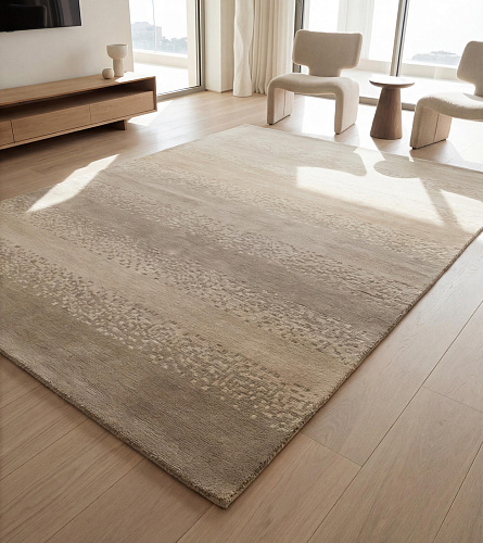 Soft Ombre Sand Rug