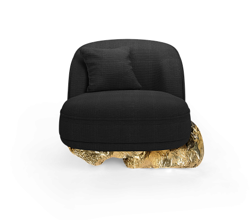 Baltic Black Armchair