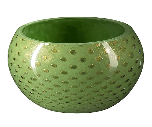 Mocenigo Green and Gold Bowl