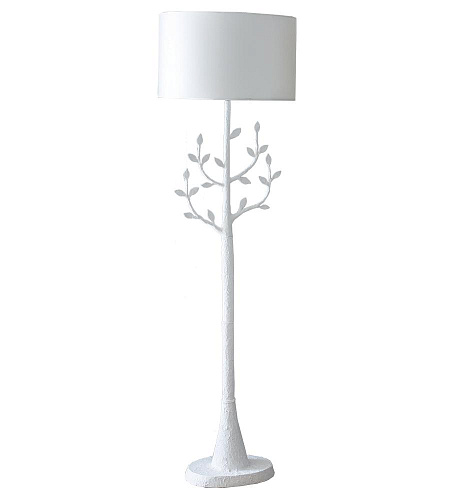Millana Floor Lamp in Chalk Finish