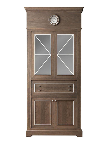 Natural Oak Two-Door Wardrobe