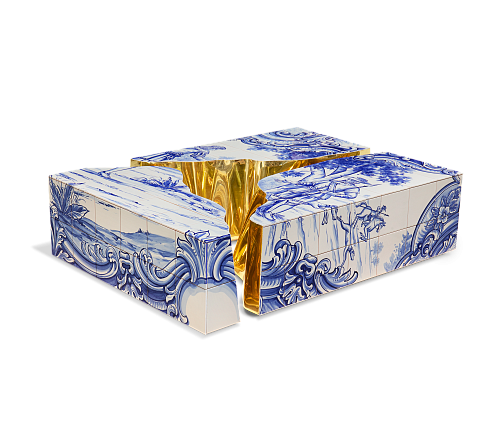 Fissure Tile Modern Center Table