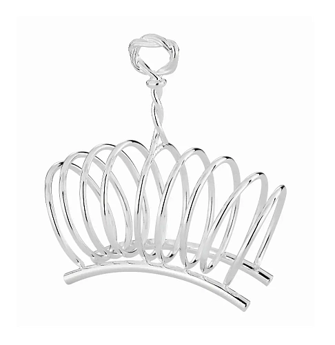 Silver Teabag Serving Holder