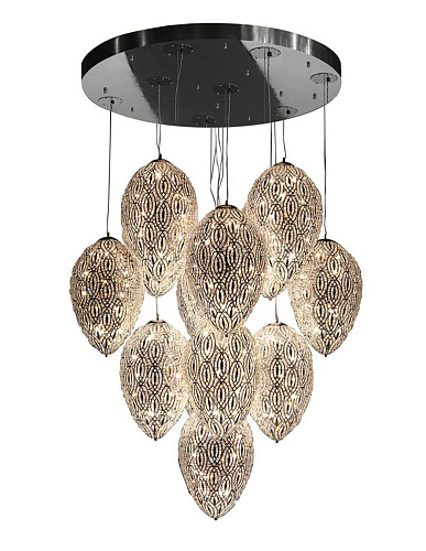 Arabesque Eggs Chandelier