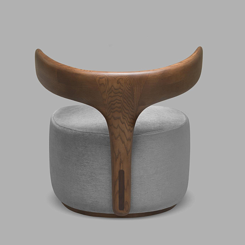 Moby Dick Grey Armchair