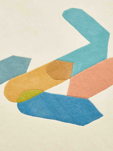 Color Stamp Designer Rug