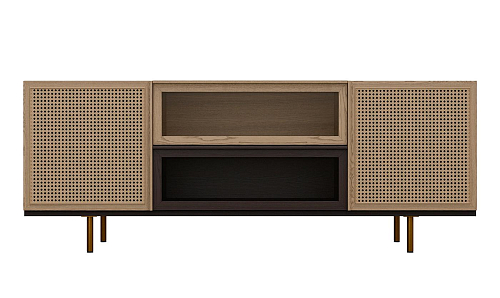 Ash Wood Sideboard