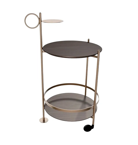 Oblò Serving Trolley