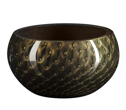 Mocenigo Black and Gold Bowl
