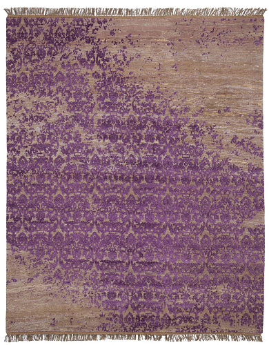 Roma Radi Raved Purple Grey Rug