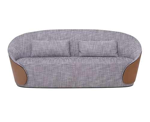 Mama Grey Curved Sofa