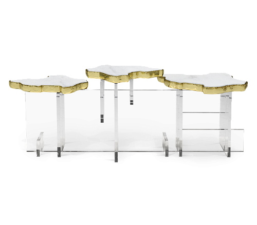 Carrara Grande XL Side Table