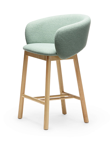 Bel Light Green Bar Stool