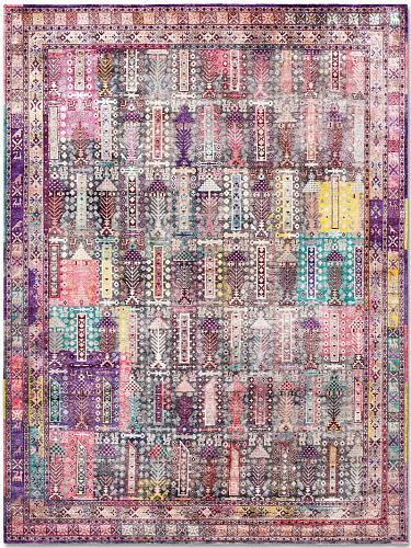 Silk Pastel Luxury Rug